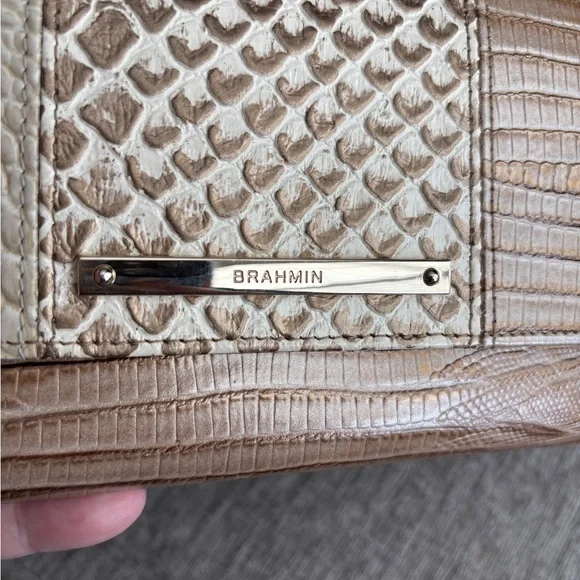 Brahmin Foldover Wallet - Picture 12 of 14